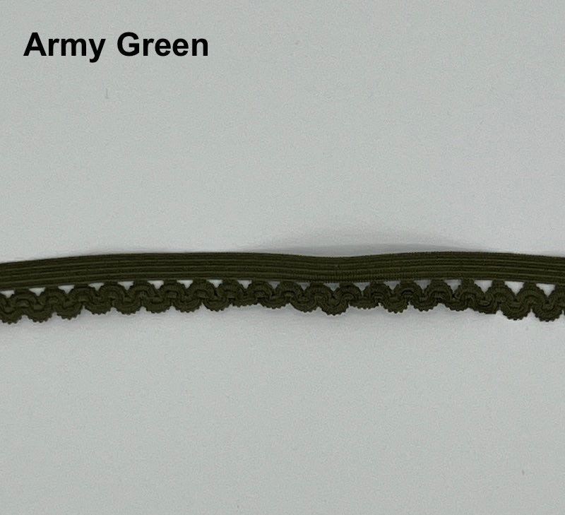 Elastic Lingerie - Zig Zag - 12mm - Various