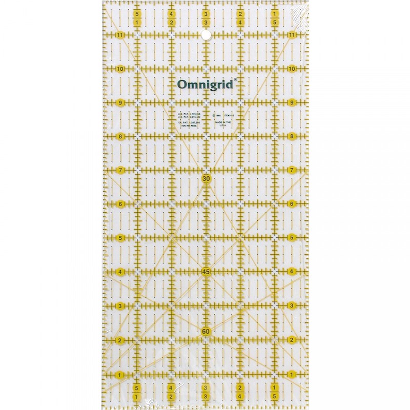Omnigrid Ruler - 6" x 12"