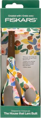 Fiskars - The House That Lars Built - 8" Bent Deco Scissor