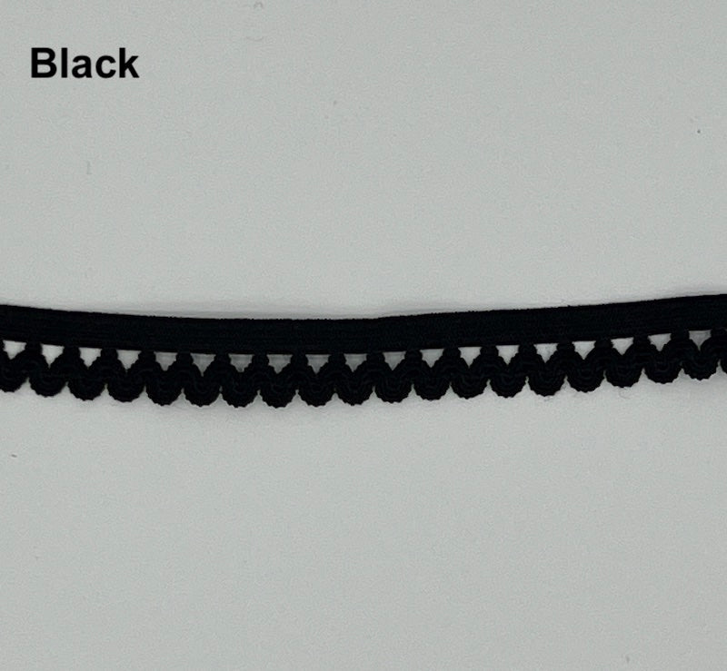 Elastic Lingerie - Zig Zag - 12mm - Various