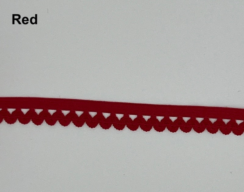 Elastic Lingerie - Zig Zag - 12mm - Various