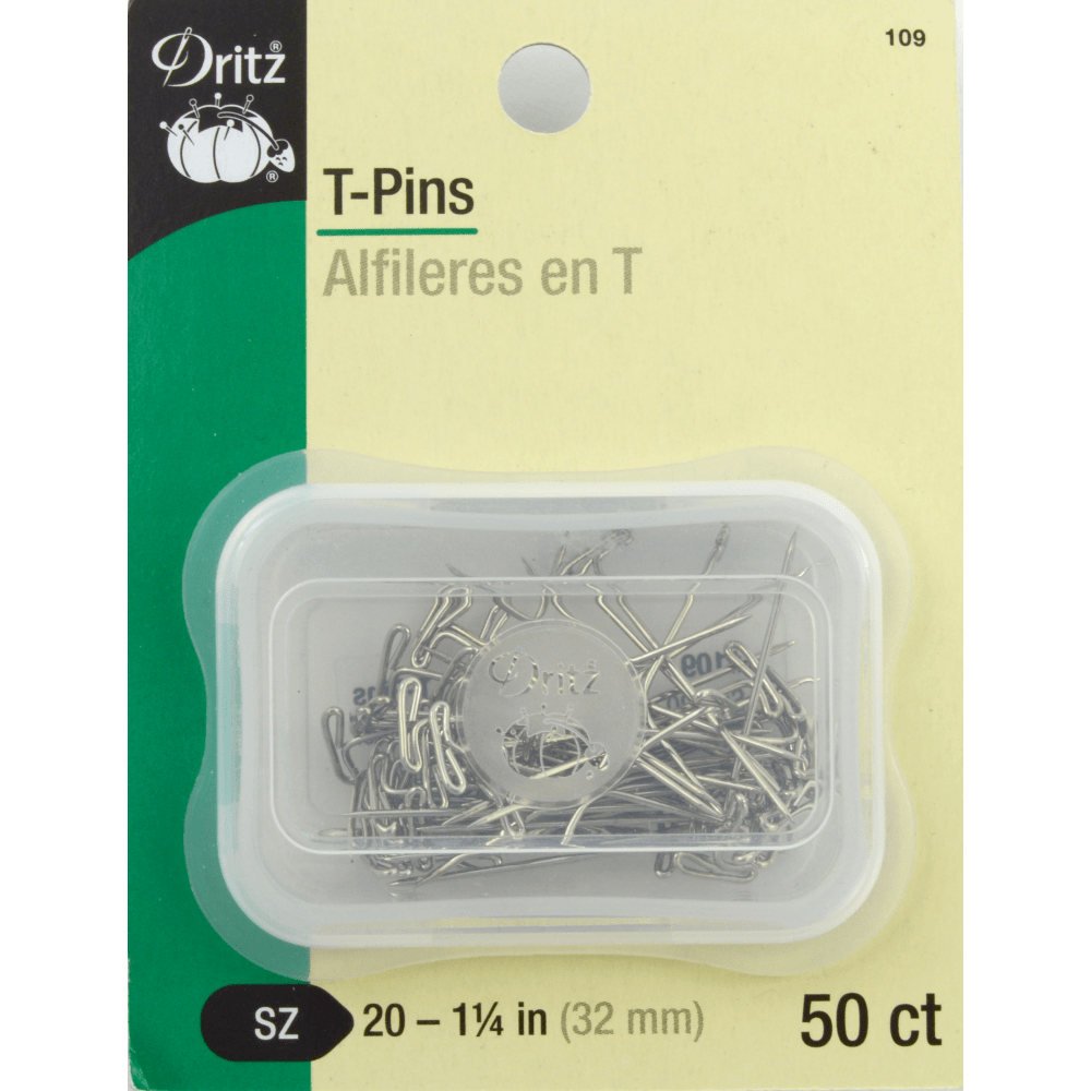 Dritz - T-Pins - 1 1/4" - 50 pc.
